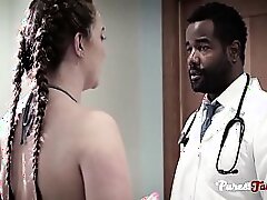 Buttfuck checkup bi-racial operate
